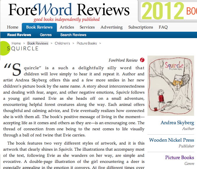New Review by Foreword magazine!