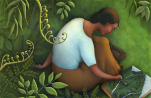 'Georgia in Hawaii: When Georgia O’Keeffe Painted What She Pleased' written by Amy Novesky and illustrated by Yuyi Morales 
