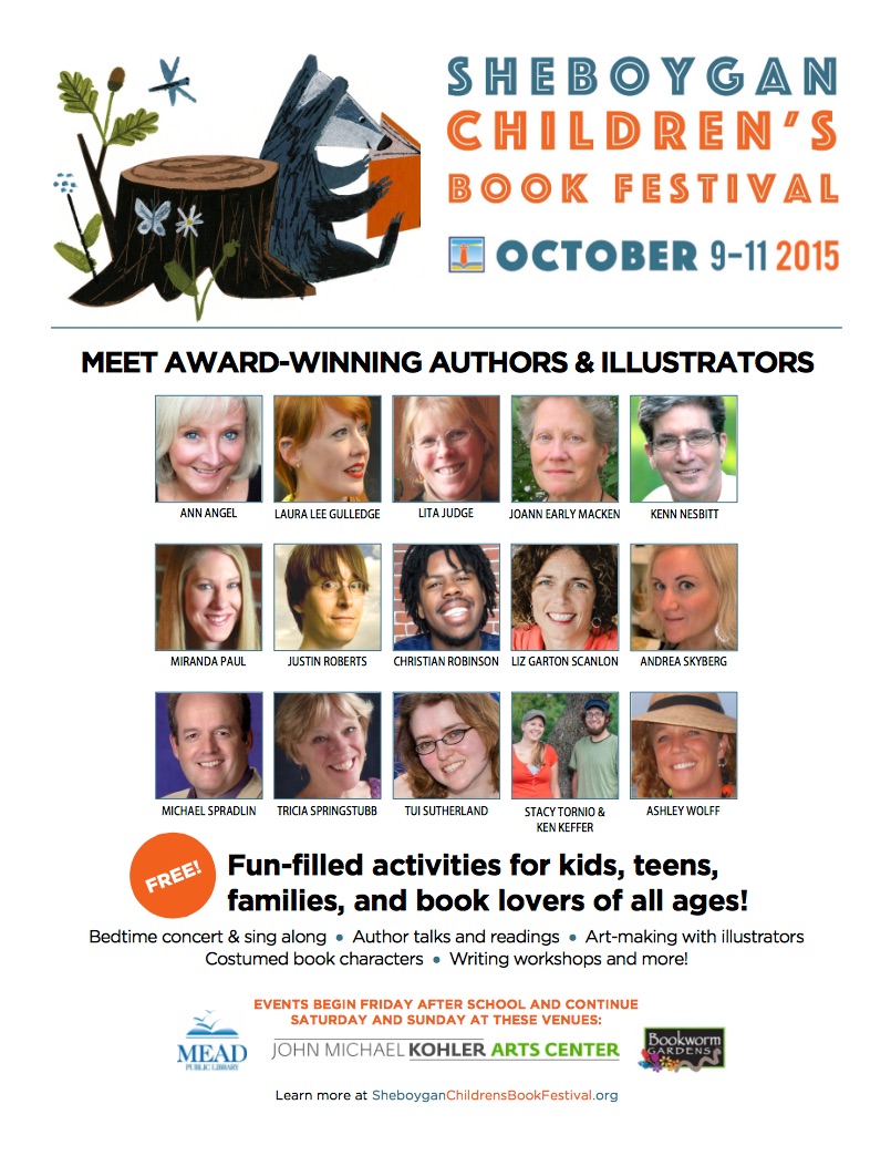 Visit Me at the Sheboygan Book Festival in October!